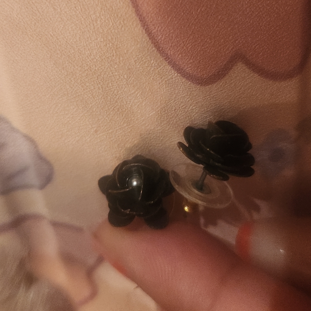 SOLD Black Onyx Statement Earrings